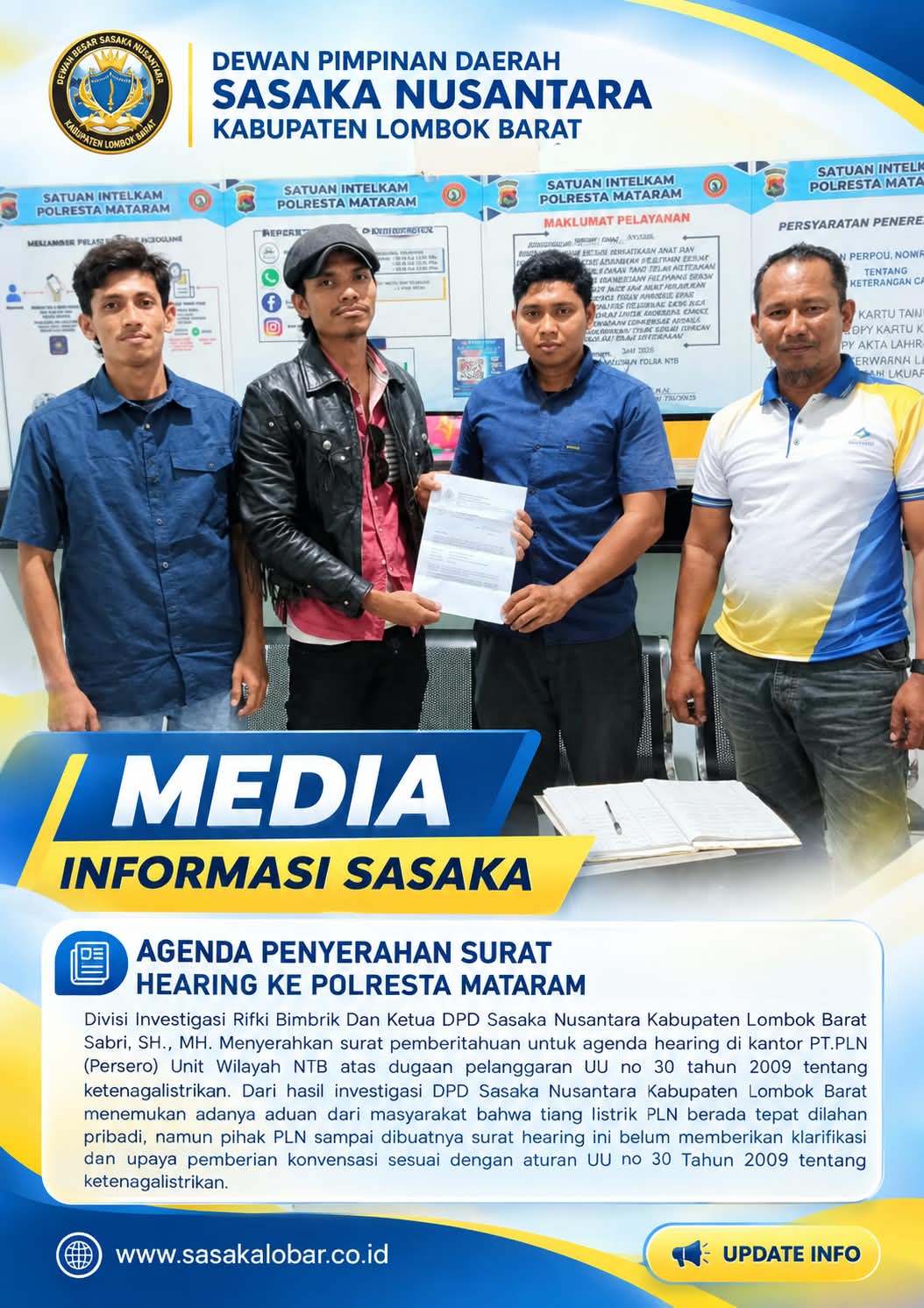 Buntut Tiang PLN di Lahan Pribadi, Sasaka Nusantara Minta Hearing