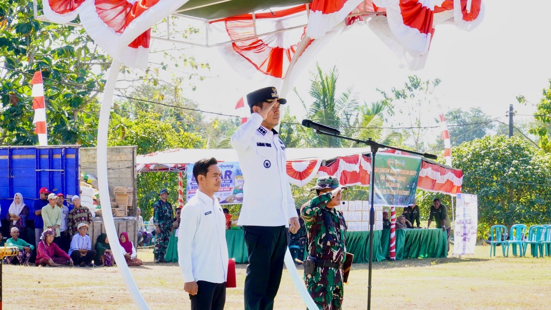 Desa Kampasimeci Jadi Tuan Rumah Upacara Pembukaan TMMD Ke _129 Tahun 2026